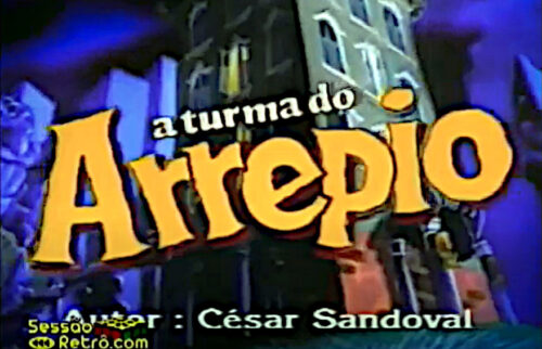 Infantis da Rede Manchete - Imagem 5 Logo da Turma do Arrepio, Manchete