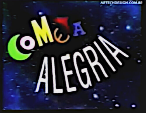 Infantis da Rede Manchete - Imagem 16 Logo do Cometa Alegria