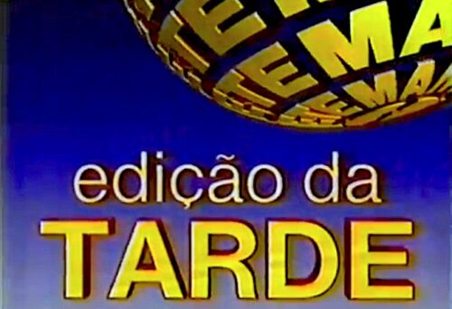 Paulo Stein da Rede Manchete - Imagem 5 Logo - Edição da Tarde - 1996, 1997