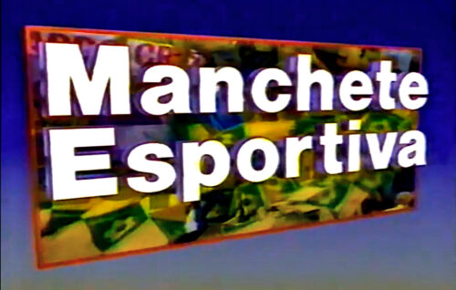 Paulo Stein da Rede Manchete - Imagem 3 Logo Manchete Esportiva de 1995 a 1998