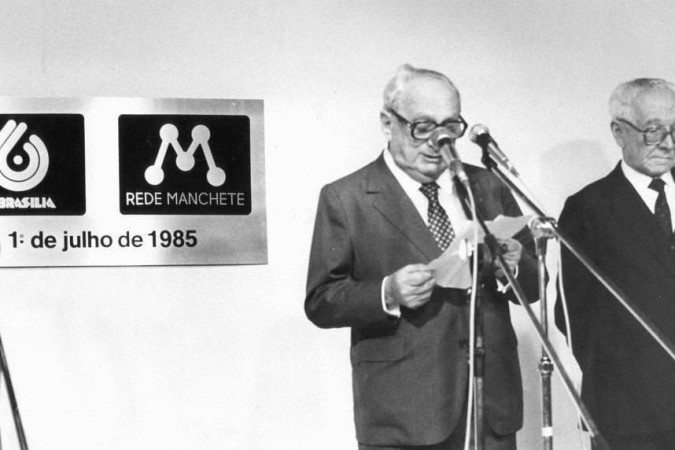 Linha do Tempo da Rede Manchete - Imagem 7 Evernto de estreia da Manchete na TV Brasília